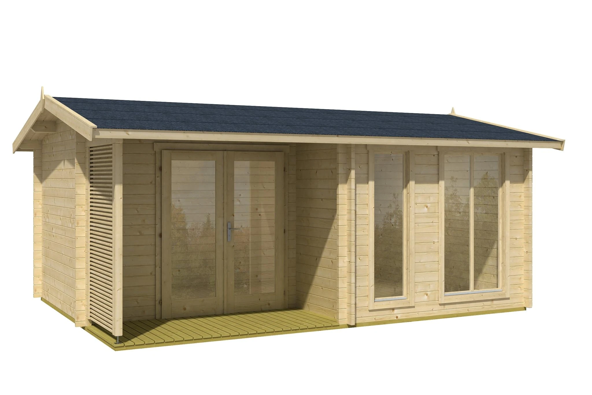 Tuinhuis Brighton 44 520 x 370 cm - Afbeelding 3